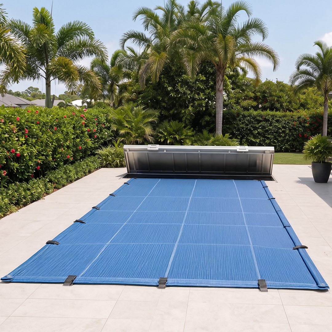 Tampa Oculta para Enrolador de Capa de Piscina